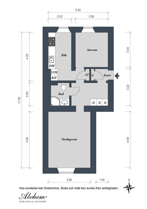 Căn hộ 50m2 phong cách Scandinavia | ảnh 14