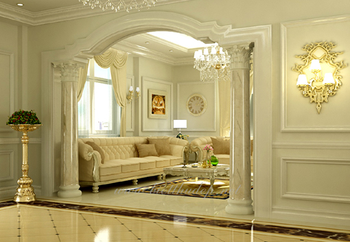 nội thất biệt thự phòng khách