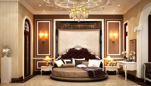 Phòng ngủ nội thất biệt thự